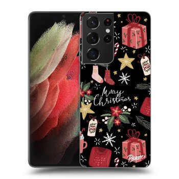 Picasee ULTIMATE CASE pro Samsung Galaxy S21 Ultra 5G G998B - Christmas