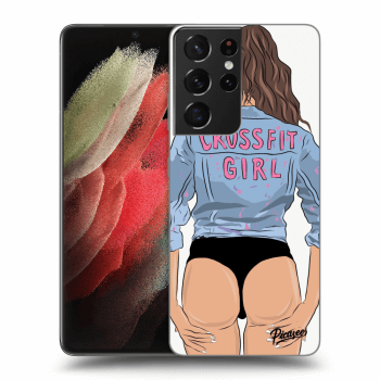 Etui na Samsung Galaxy S21 Ultra 5G G998B - Crossfit girl - nickynellow