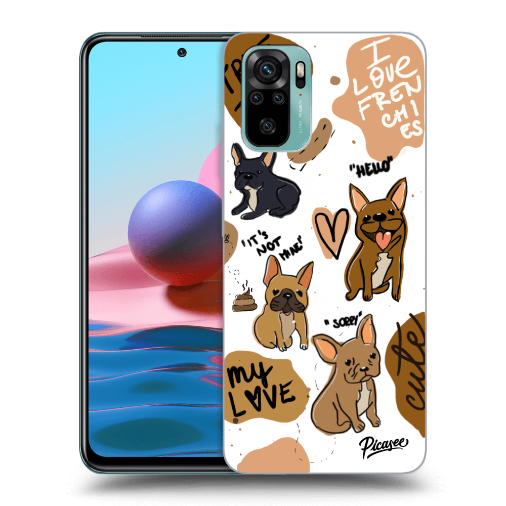 Picasee ULTIMATE CASE pro Xiaomi Redmi Note 10 - Frenchies