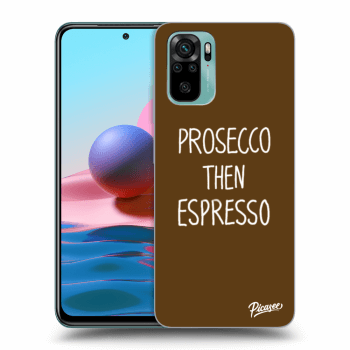 Picasee ULTIMATE CASE pro Xiaomi Redmi Note 10 - Prosecco then espresso