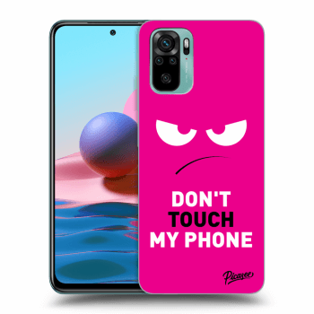 Picasee ULTIMATE CASE pro Xiaomi Redmi Note 10 - Angry Eyes - Pink
