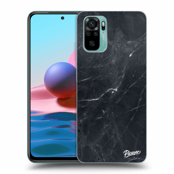 Etui na Xiaomi Redmi Note 10 - Black marble