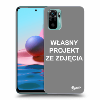 Etui na Xiaomi Redmi Note 10 - Własny projekt ze zdjęcia