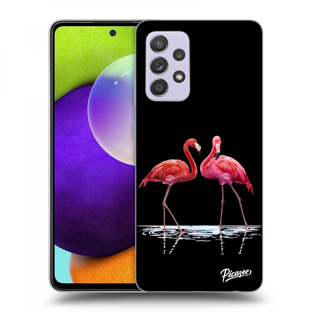 Picasee ULTIMATE CASE pro Samsung Galaxy A52 A525F - Flamingos couple