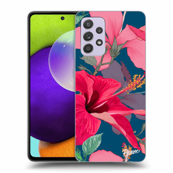 Etui na Samsung Galaxy A52 A525F - Hibiscus