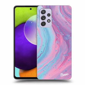 Etui na Samsung Galaxy A52 A525F - Pink liquid