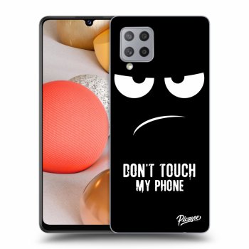 Picasee ULTIMATE CASE pro Samsung Galaxy A42 A426B - Don't Touch My Phone