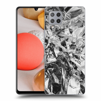 Picasee silikonowe przeźroczyste etui na Samsung Galaxy A42 A426B - Chrome
