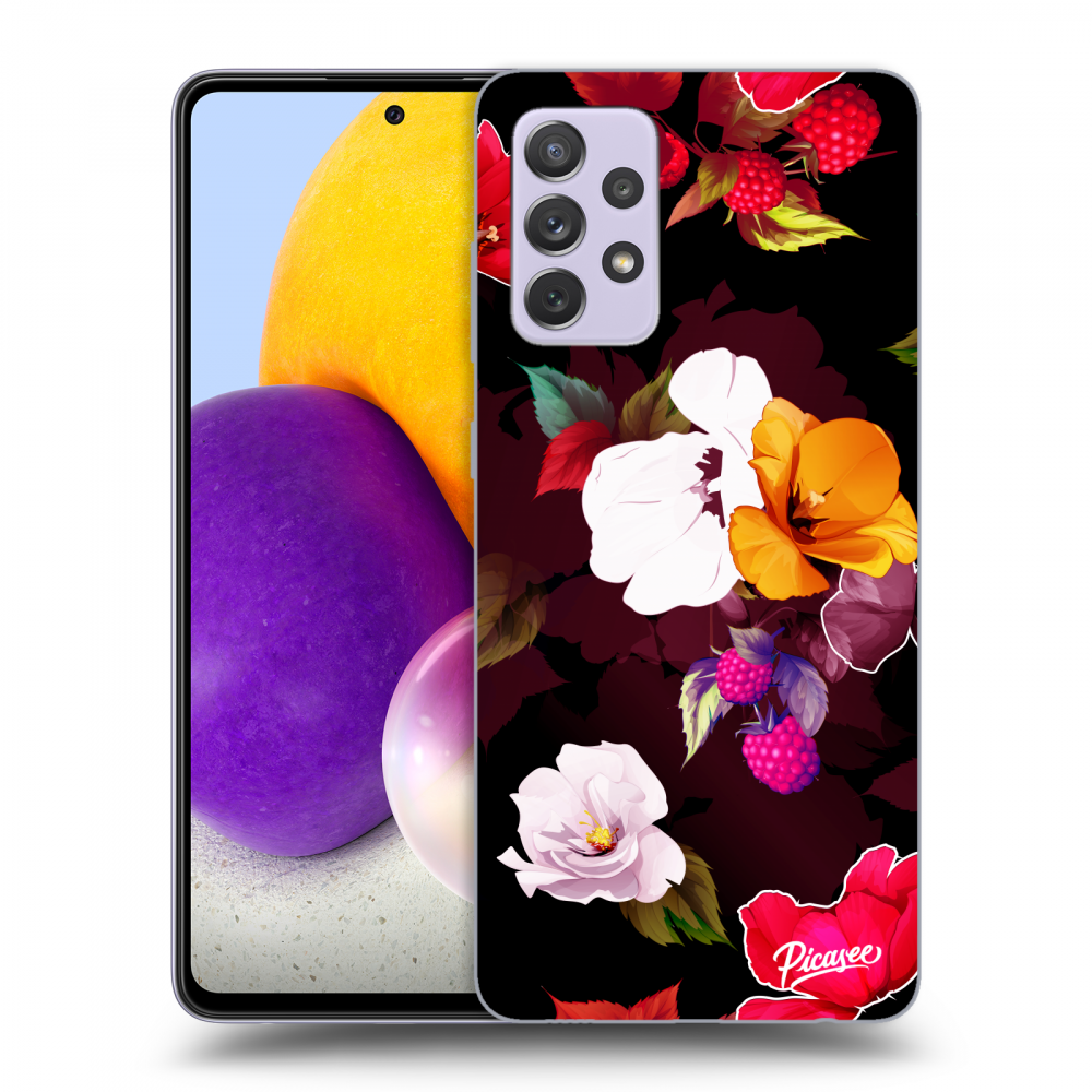 Picasee ULTIMATE CASE pro Samsung Galaxy A72 A725F - Flowers and Berries