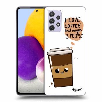 Etui na Samsung Galaxy A72 A725F - Cute coffee