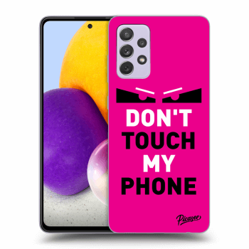 Etui na Samsung Galaxy A72 A725F - Shadow Eye - Pink