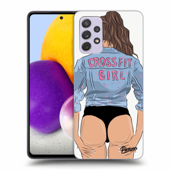 Etui na Samsung Galaxy A72 A725F - Crossfit girl - nickynellow