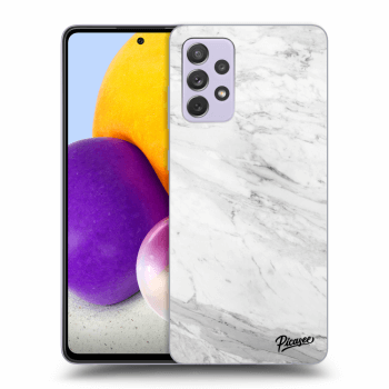 Etui na Samsung Galaxy A72 A725F - White marble