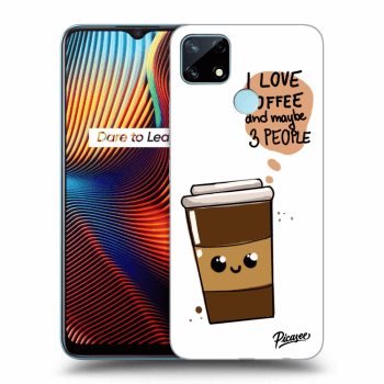 Etui na Realme 7i - Cute coffee