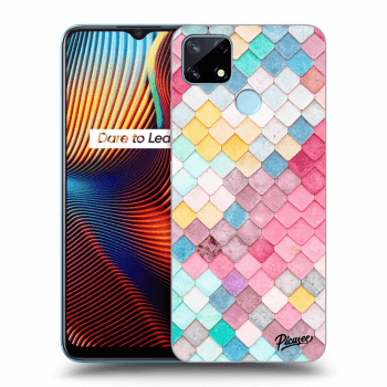 Etui na Realme 7i - Colorful roof