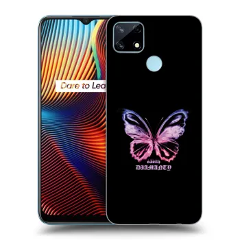 Etui na Realme 7i - Diamanty Purple