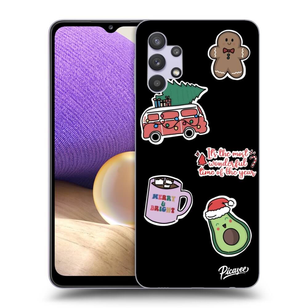Picasee ULTIMATE CASE pro Samsung Galaxy A32 5G A326B - Christmas Stickers