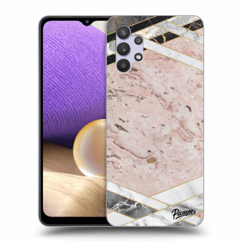 Etui na Samsung Galaxy A32 5G A326B - Pink geometry
