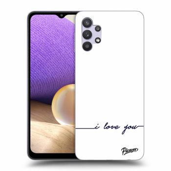 Etui na Samsung Galaxy A32 5G A326B - I love you