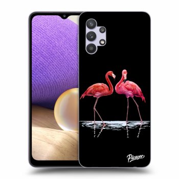 Etui na Samsung Galaxy A32 5G A326B - Flamingos couple