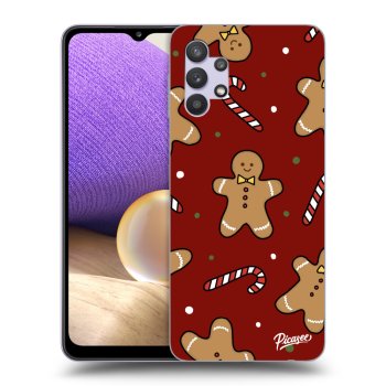 Picasee silikonowe przeźroczyste etui na Samsung Galaxy A32 5G A326B - Gingerbread 2