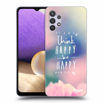 Etui na Samsung Galaxy A32 5G A326B - Think happy be happy