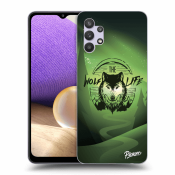 Picasee ULTIMATE CASE pro Samsung Galaxy A32 5G A326B - Wolf life