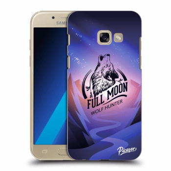 Picasee silikonowe przeźroczyste etui na Samsung Galaxy A3 2017 A320F - Wolf