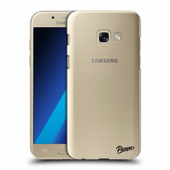 Picasee silikonowe przeźroczyste etui na Samsung Galaxy A3 2017 A320F - Clear
