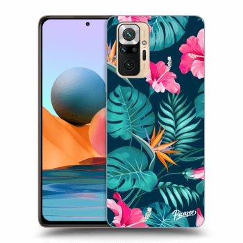 Etui na Xiaomi Redmi Note 10 Pro - Pink Monstera