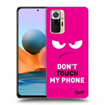 Picasee ULTIMATE CASE pro Xiaomi Redmi Note 10 Pro - Angry Eyes - Pink