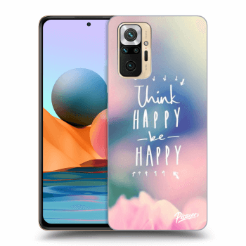 Etui na Xiaomi Redmi Note 10 Pro - Think happy be happy