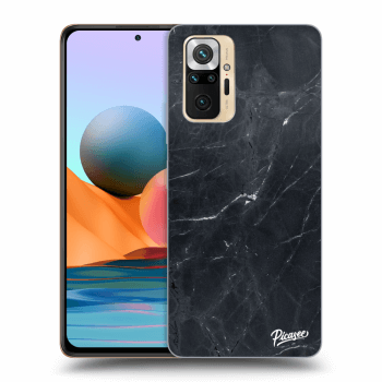 Etui na Xiaomi Redmi Note 10 Pro - Black marble