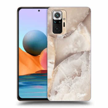 Etui na Xiaomi Redmi Note 10 Pro - Cream marble