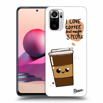 Etui na Xiaomi Redmi Note 10S - Cute coffee