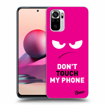 Picasee ULTIMATE CASE pro Xiaomi Redmi Note 10S - Angry Eyes - Pink