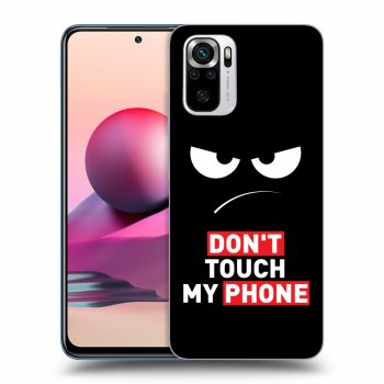 Etui na Xiaomi Redmi Note 10S - Angry Eyes - Transparent