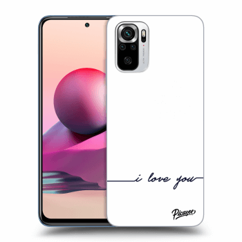 Etui na Xiaomi Redmi Note 10S - I love you