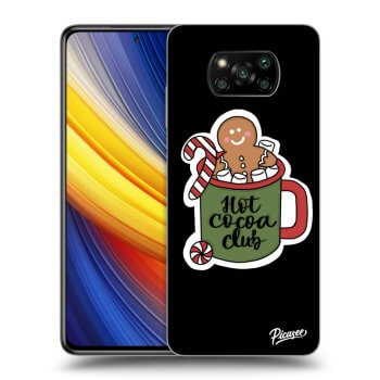 Picasee silikonowe czarne etui na Xiaomi Poco X3 Pro - Hot Cocoa Club