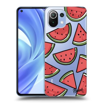 Picasee silikonowe przeźroczyste etui na Xiaomi Mi 11 - Melone