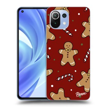 Picasee silikonowe czarne etui na Xiaomi Mi 11 - Gingerbread 2