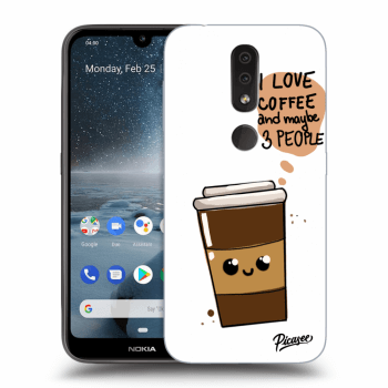 Etui na Nokia 4.2 - Cute coffee