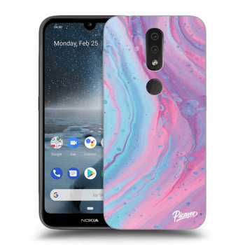 Etui na Nokia 4.2 - Pink liquid