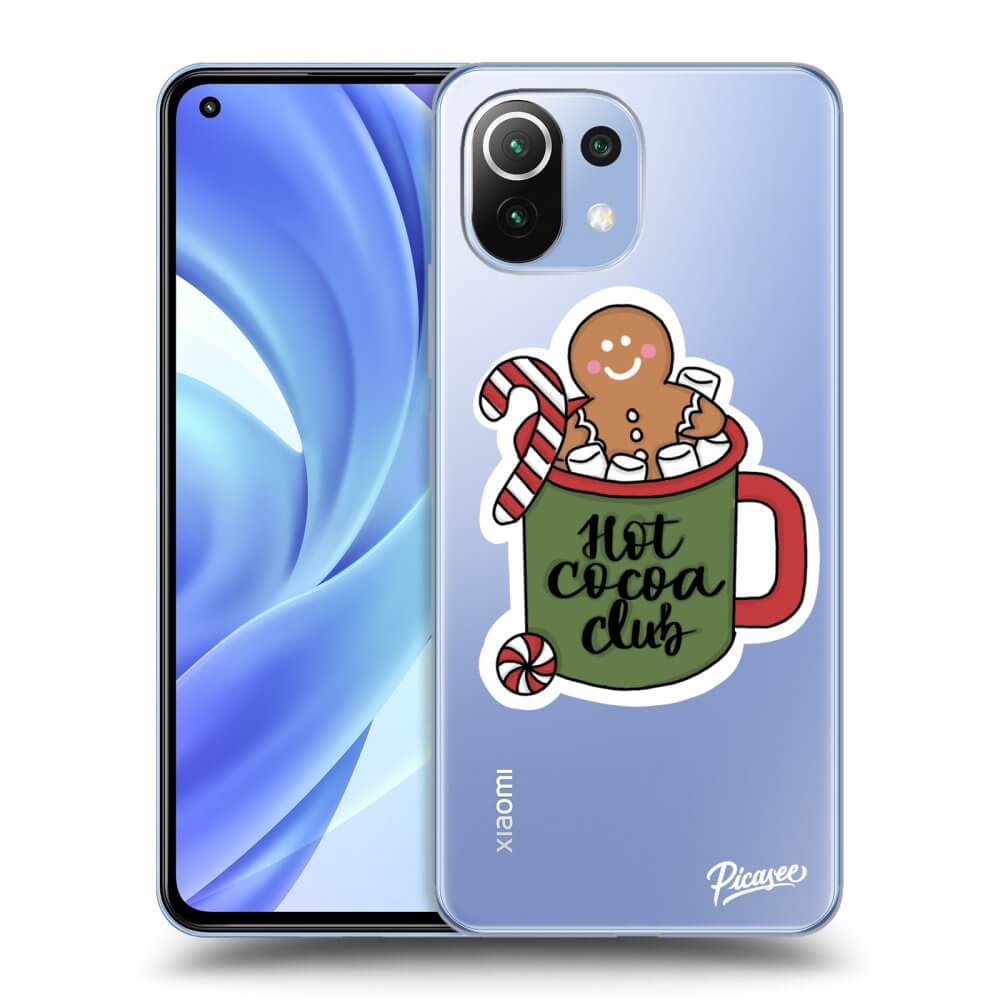 Picasee silikonowe przeźroczyste etui na Xiaomi Mi 11 Lite - Hot Cocoa Club