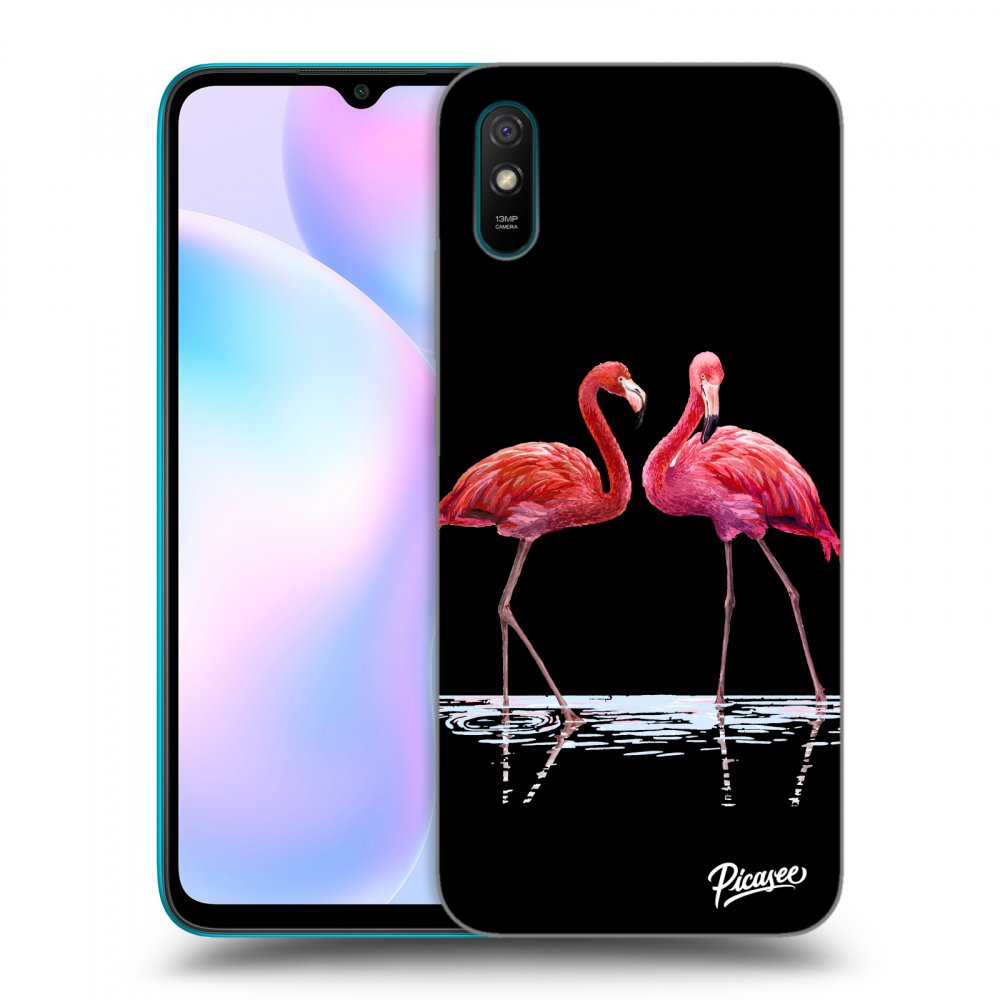 Picasee ULTIMATE CASE pro Xiaomi Redmi 9AT - Flamingos couple
