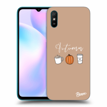 Picasee silikonowe przeźroczyste etui na Xiaomi Redmi 9AT - Autumn