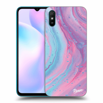 Etui na Xiaomi Redmi 9AT - Pink liquid