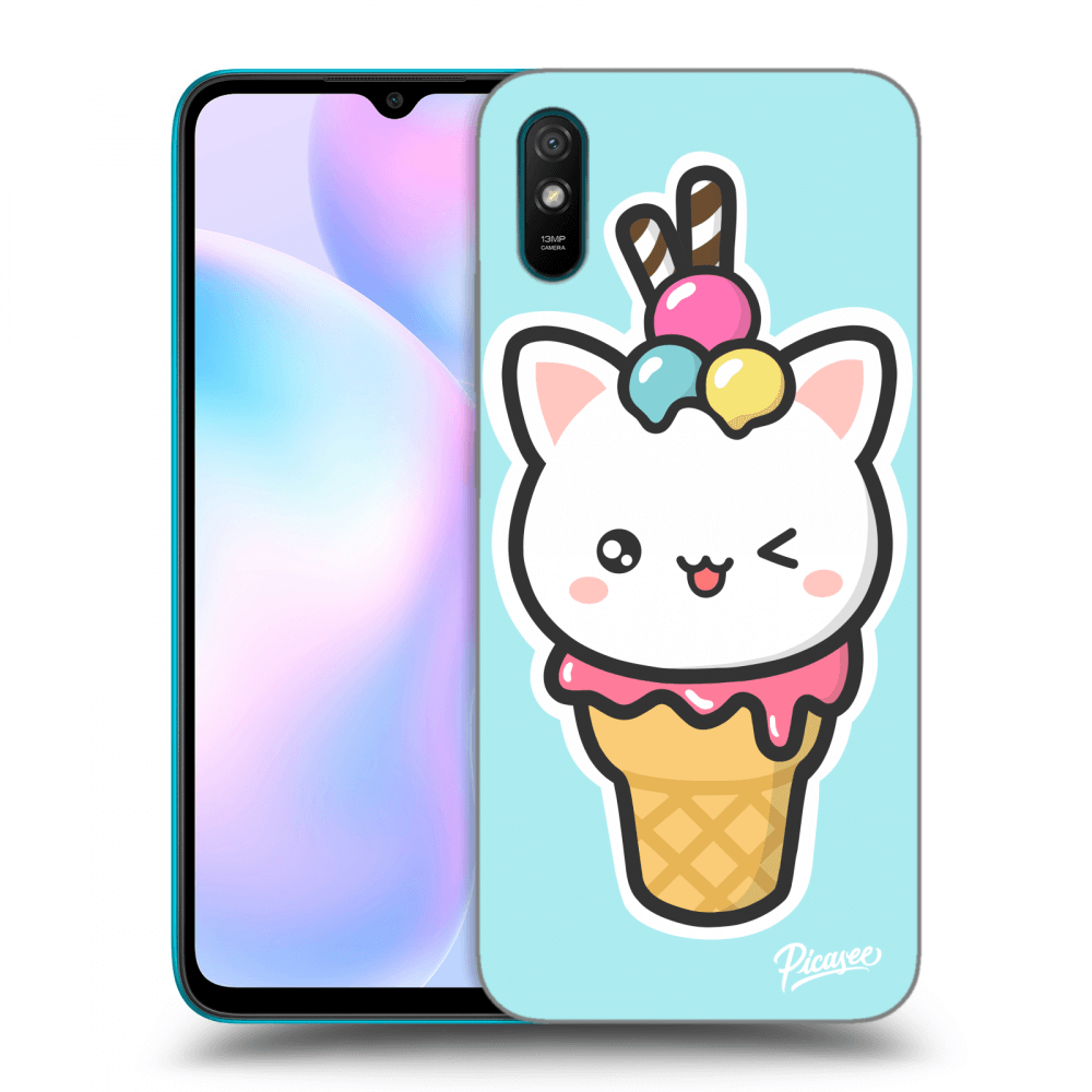 Picasee ULTIMATE CASE pro Xiaomi Redmi 9AT - Ice Cream Cat