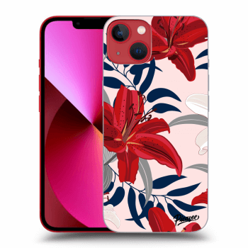 Etui na Apple iPhone 13 - Red Lily