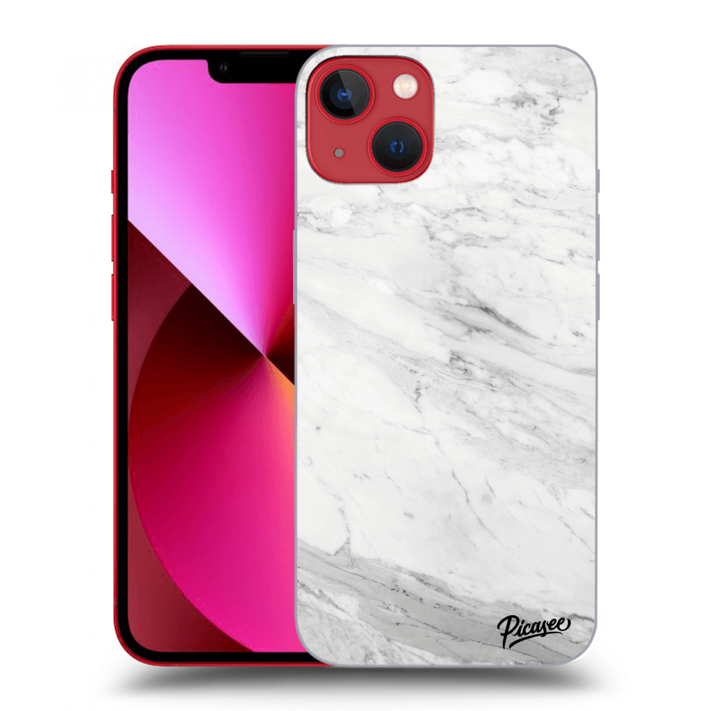 Picasee ULTIMATE CASE pro Apple iPhone 13 - White marble